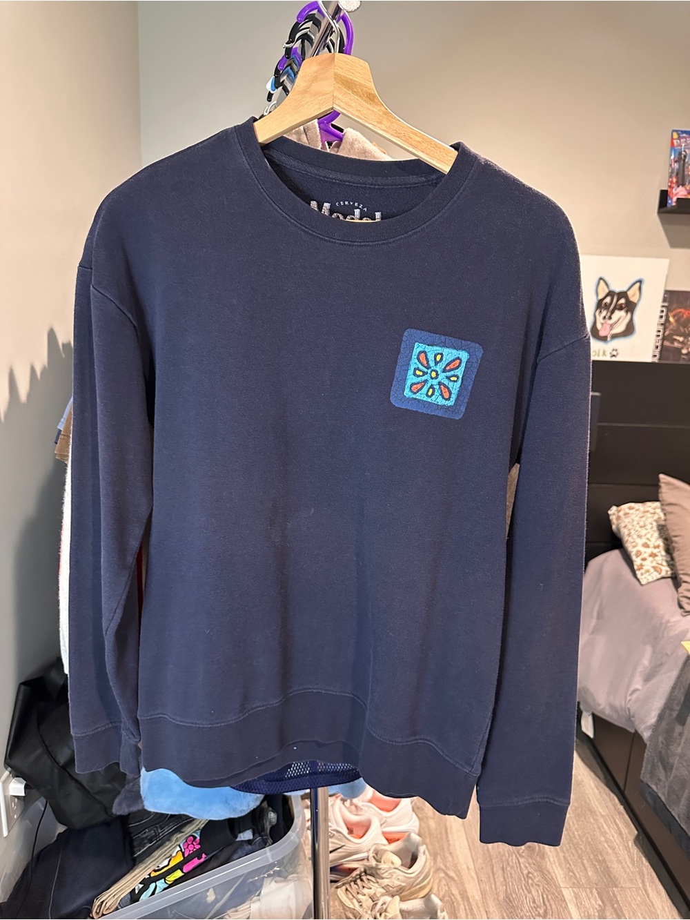 Ripple Junction Modelo Cerveza Especial Unisex Crewneck Size XS Pre-Owned Navy